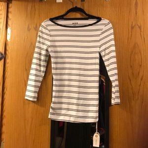 Three dot striped top. NWT